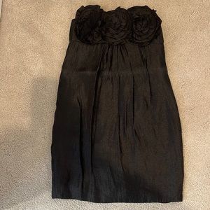Strapless cocktail dress